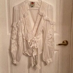 Farm rio white blouse